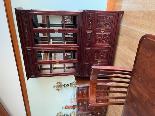 Customer's Chinese furnishing 62887 end cabinet
