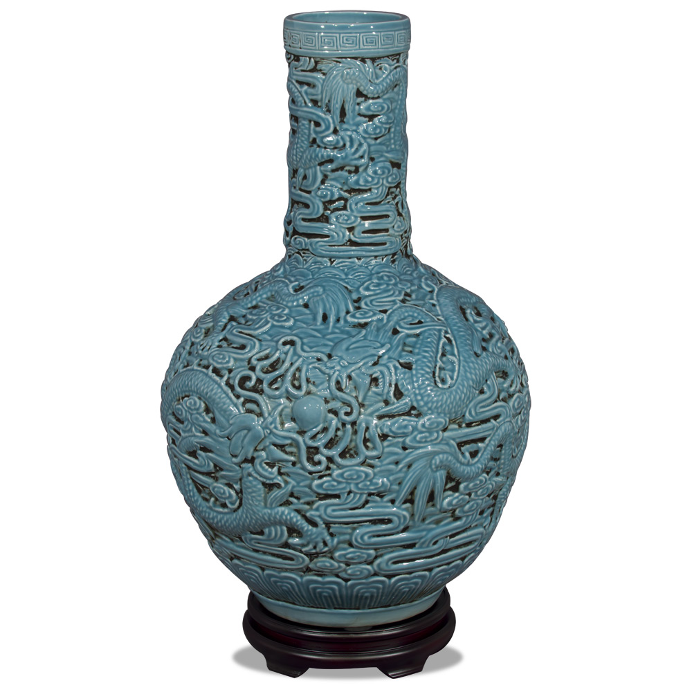 Chinese furnishing AVVA73 porcelain vase