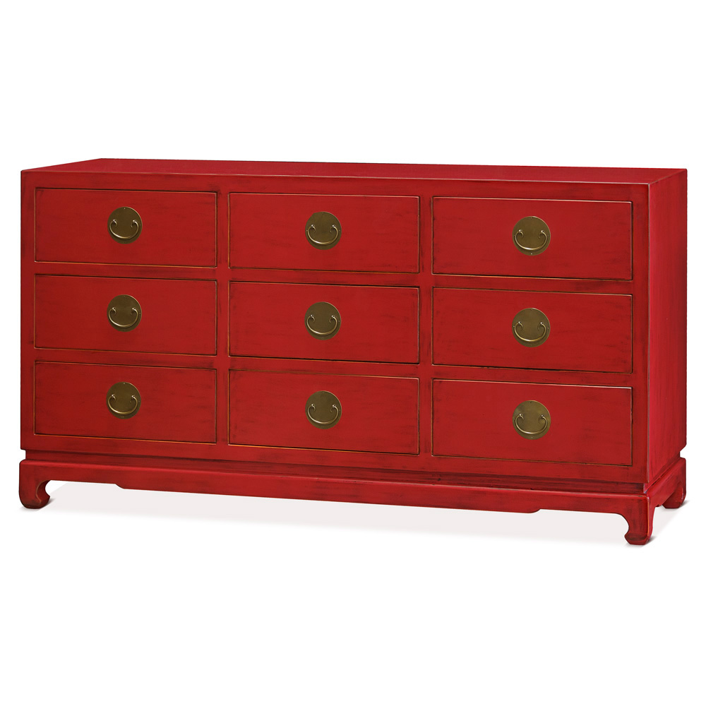 Red Ming Dresser