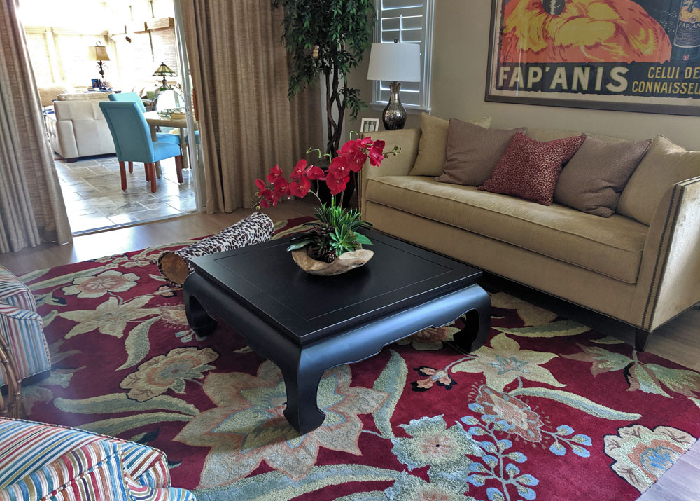 Black Chinese Coffee Table