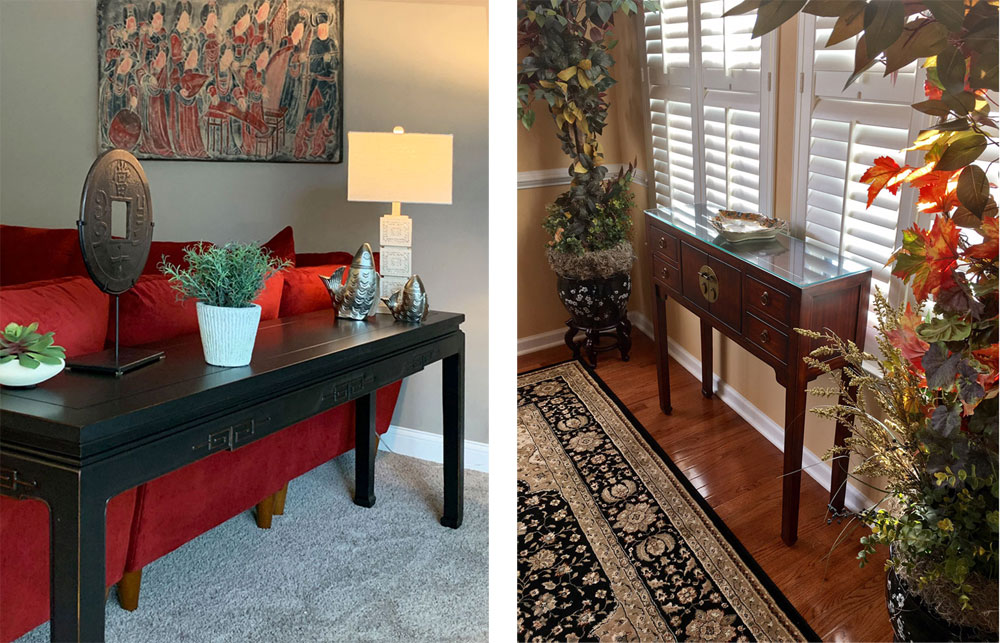 Oriental Console Tables Oriental Console Tables