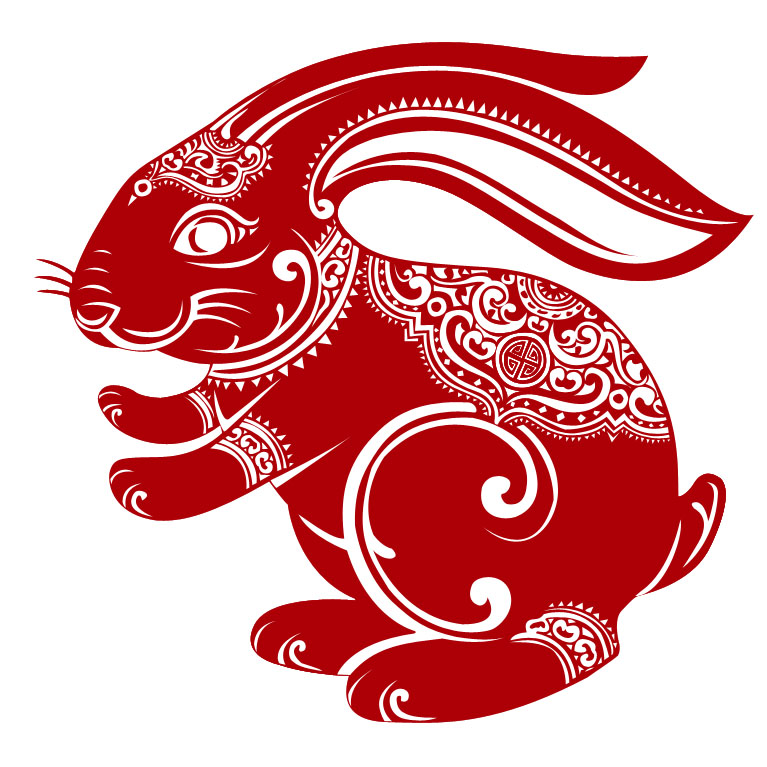 Chinese Resin Rabbit Chinese Gold Rabbit