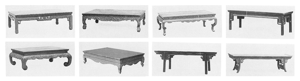 Antique Chinese Kang Tables Antique Chinese Kang Tables