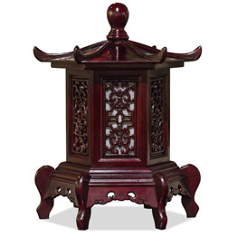 Asian Style Rosewood Decor and Accessories