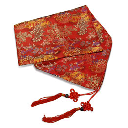 Asian Style Decorative Silk Table Runners