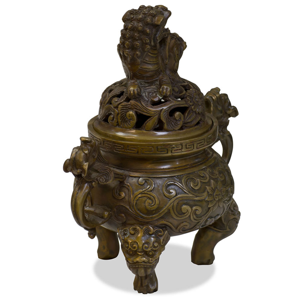 Iron Imperial Kirin Chinese Incense Burner