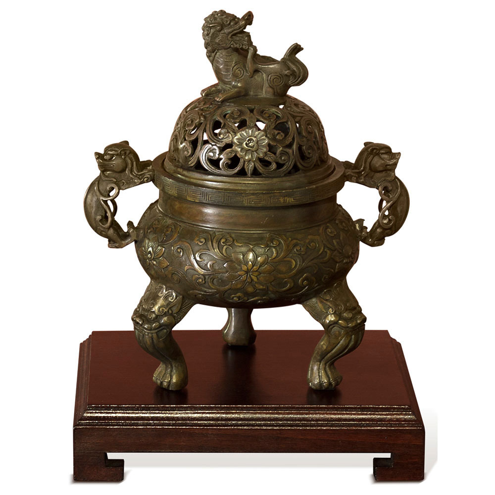 Bronze Imperial Kirin Incense Burner