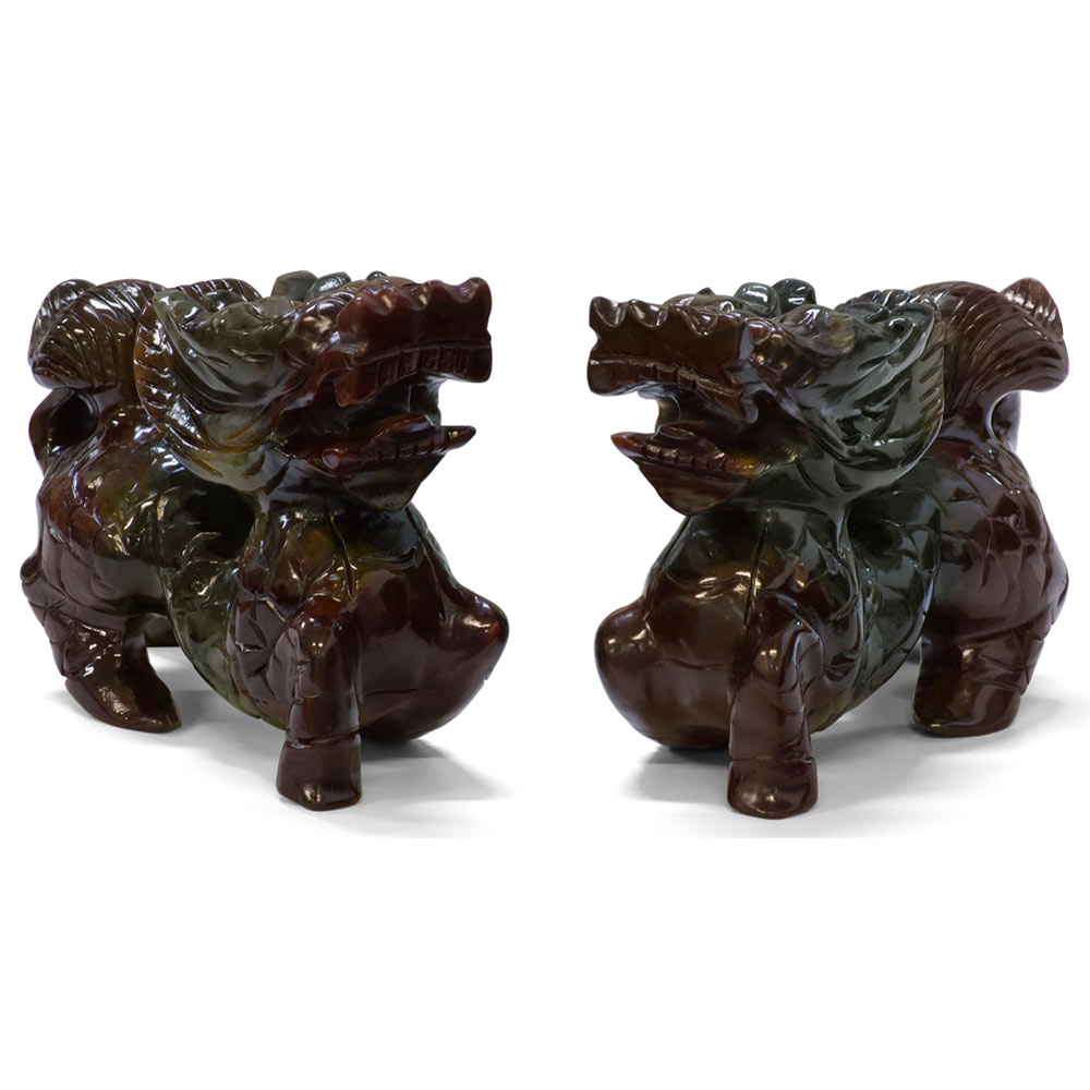 Chinese Jade Prosperity Kirins