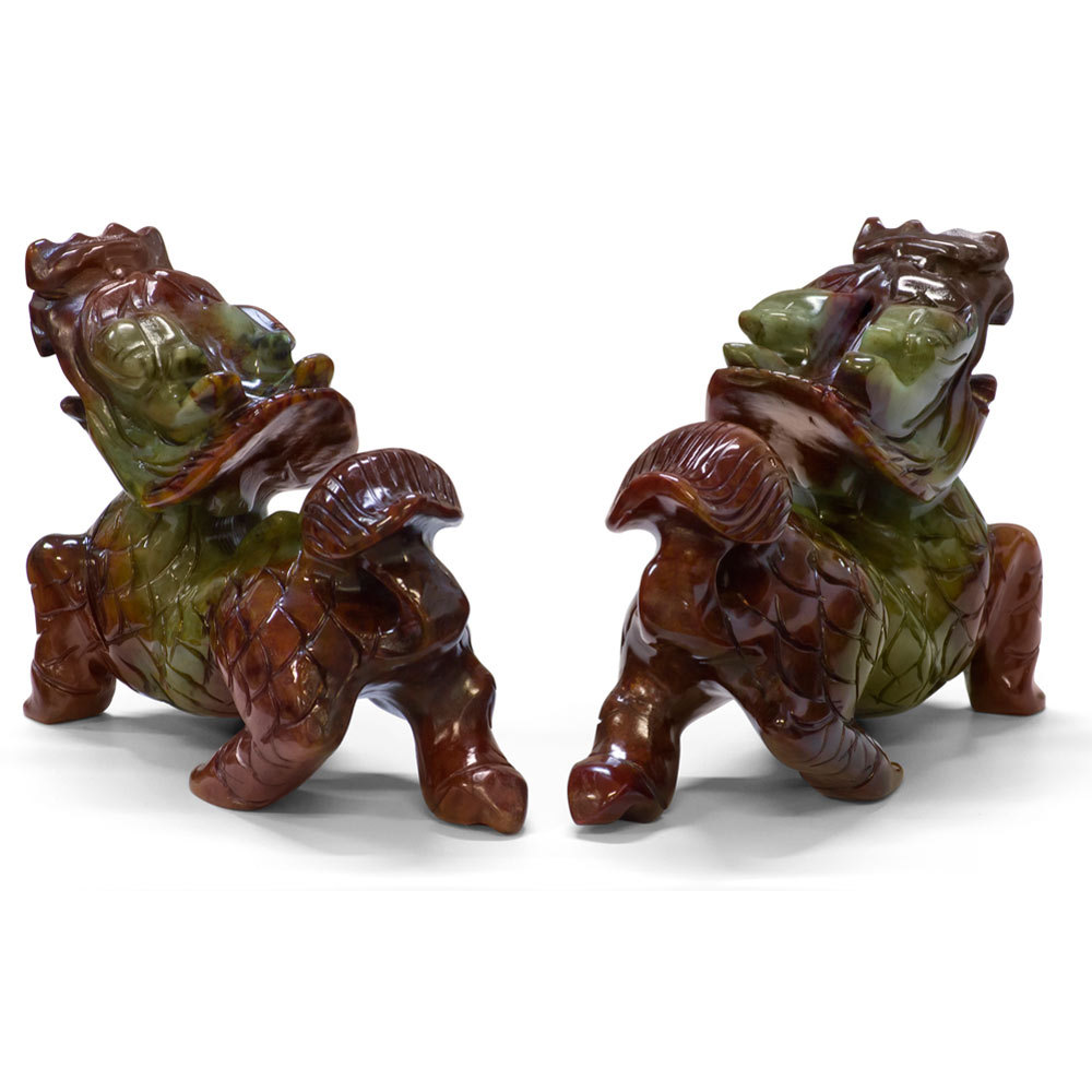 Chinese Jade Prosperity Kirins