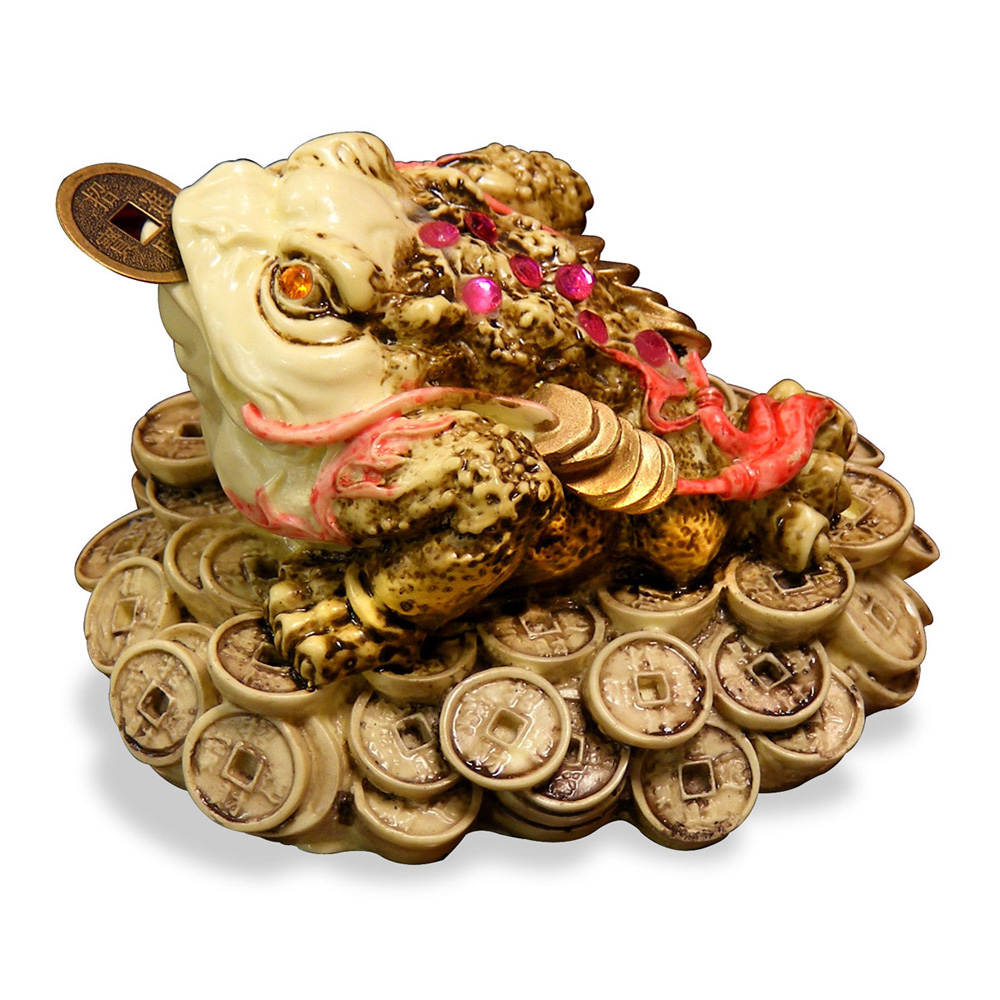 Prosperity Money Toad Chinese Figurine