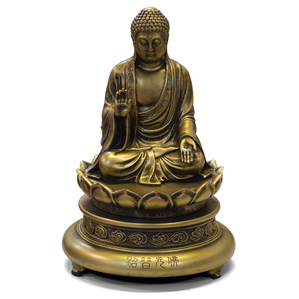 Sitting Amitabah Buddha Oriental Statue