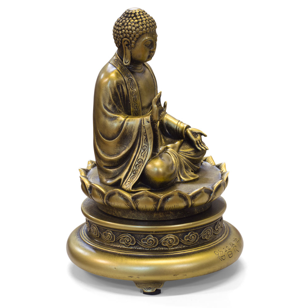 Sitting Amitabah Buddha Oriental Statue