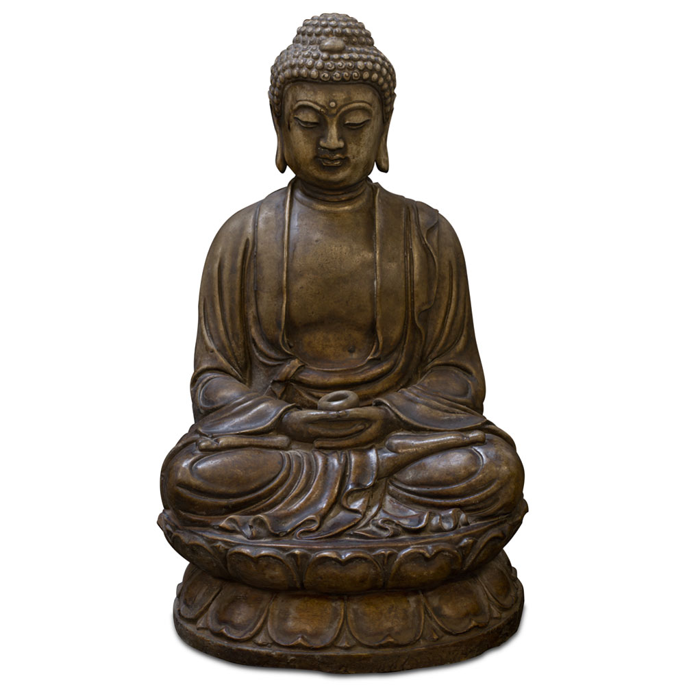 Meditating Buddha Stone Statue | China Furniture Online