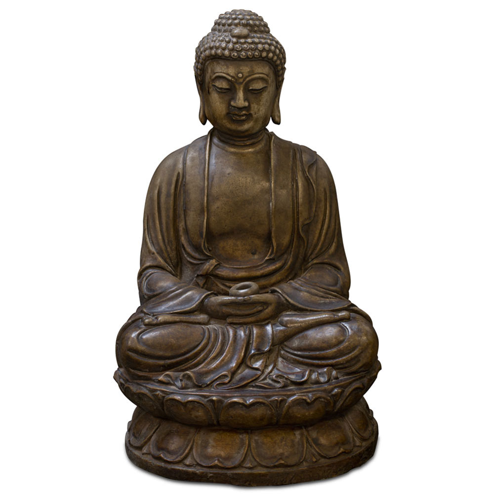 Meditating Buddha Stone Statue | China Furniture Online