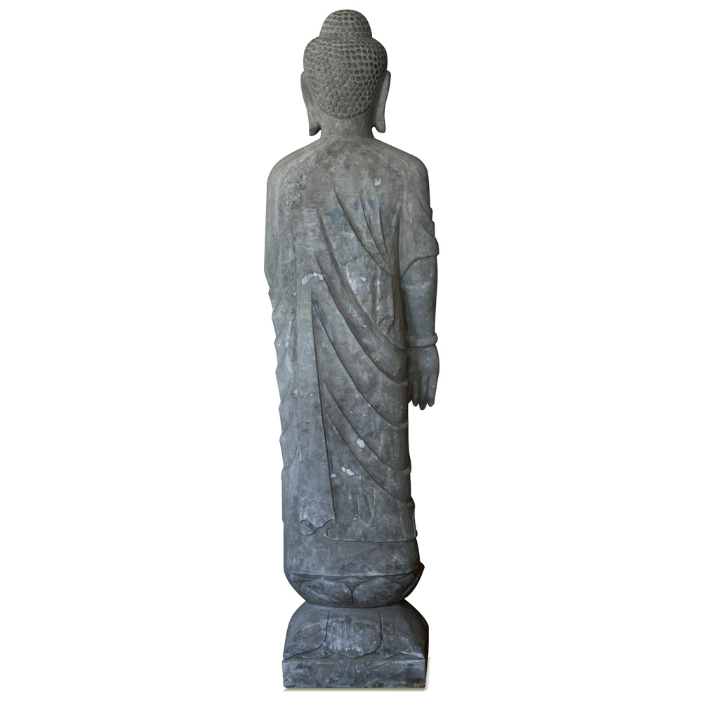 Grand Stone Buddha Statue