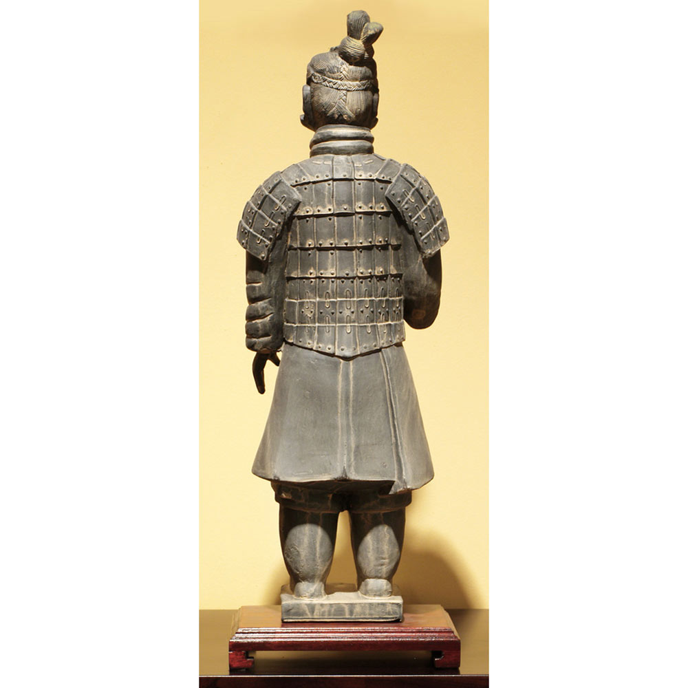 24 Inch Chinese Terracotta Standing Infantry Warrior