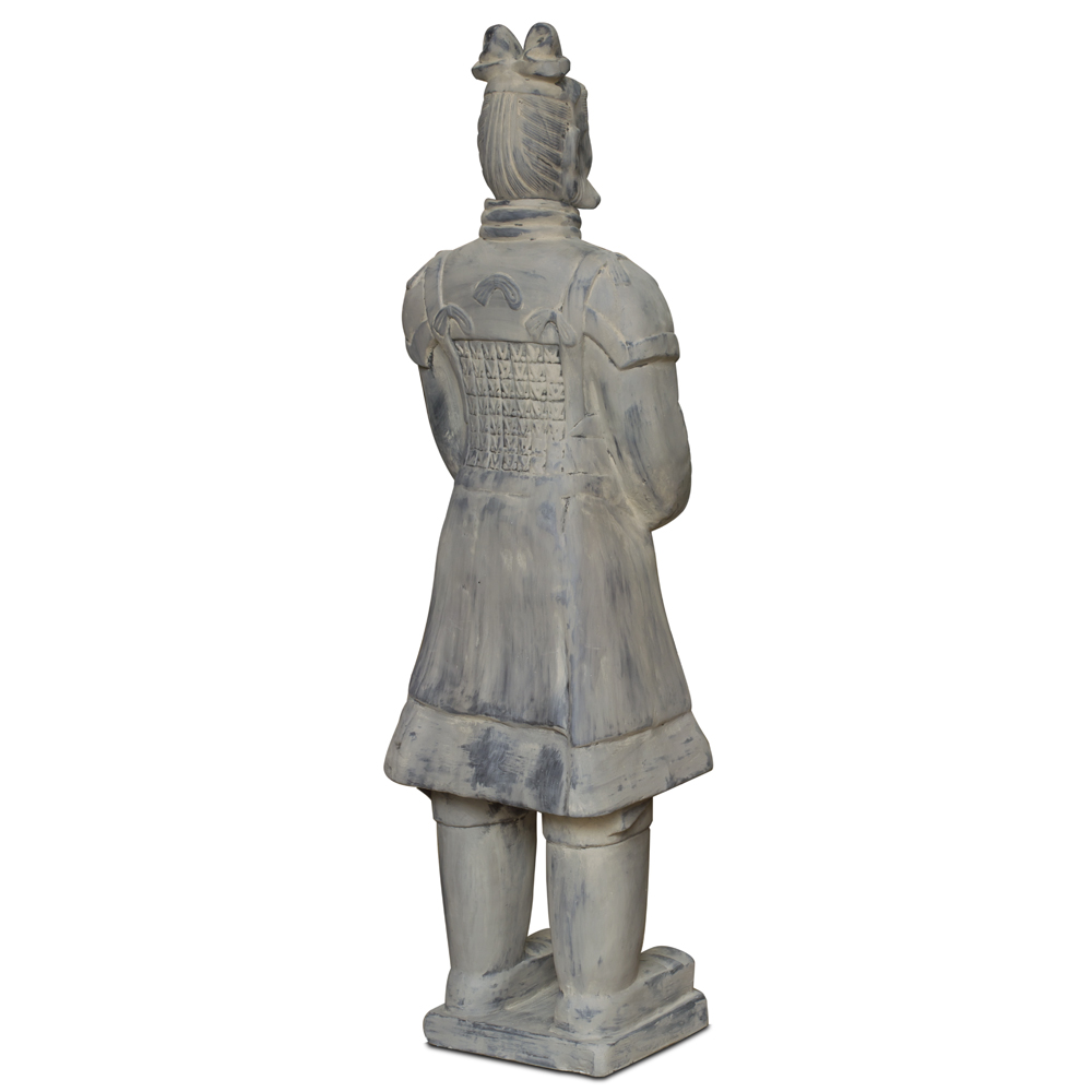 62 Inch Terracotta Army General Warrior