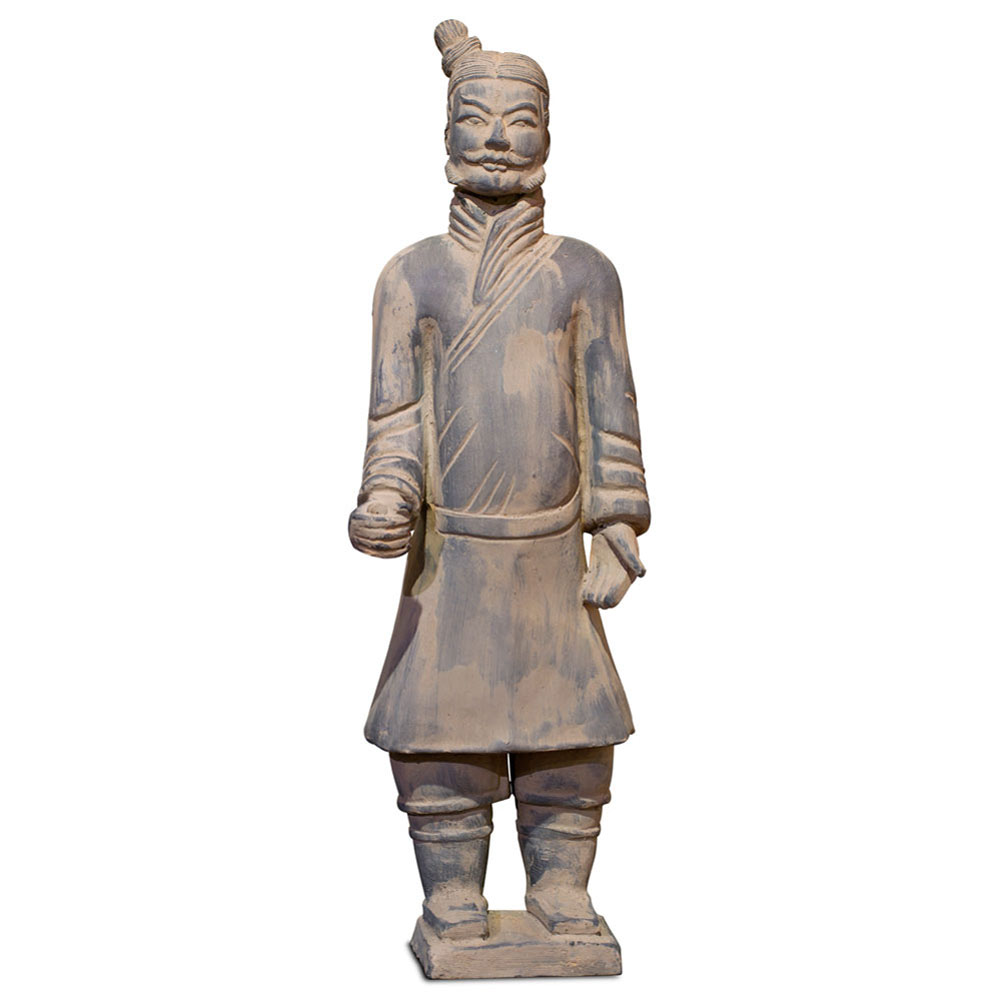 20 Inch Chinese Terracotta Civil General Warrior