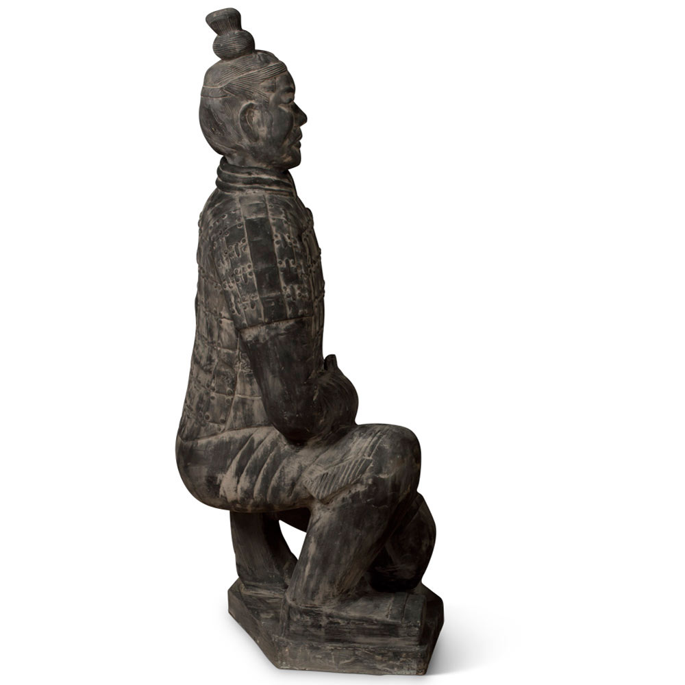 50.5 Inch Chinese Terracotta Kneeling Archer Warrior - with FREE Inside Delivery