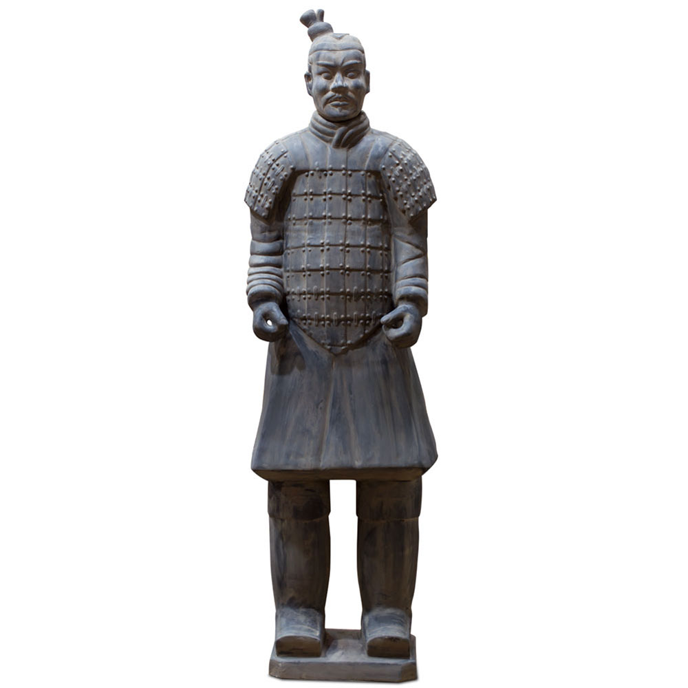 72 Inch Terracotta Chariot Warrior