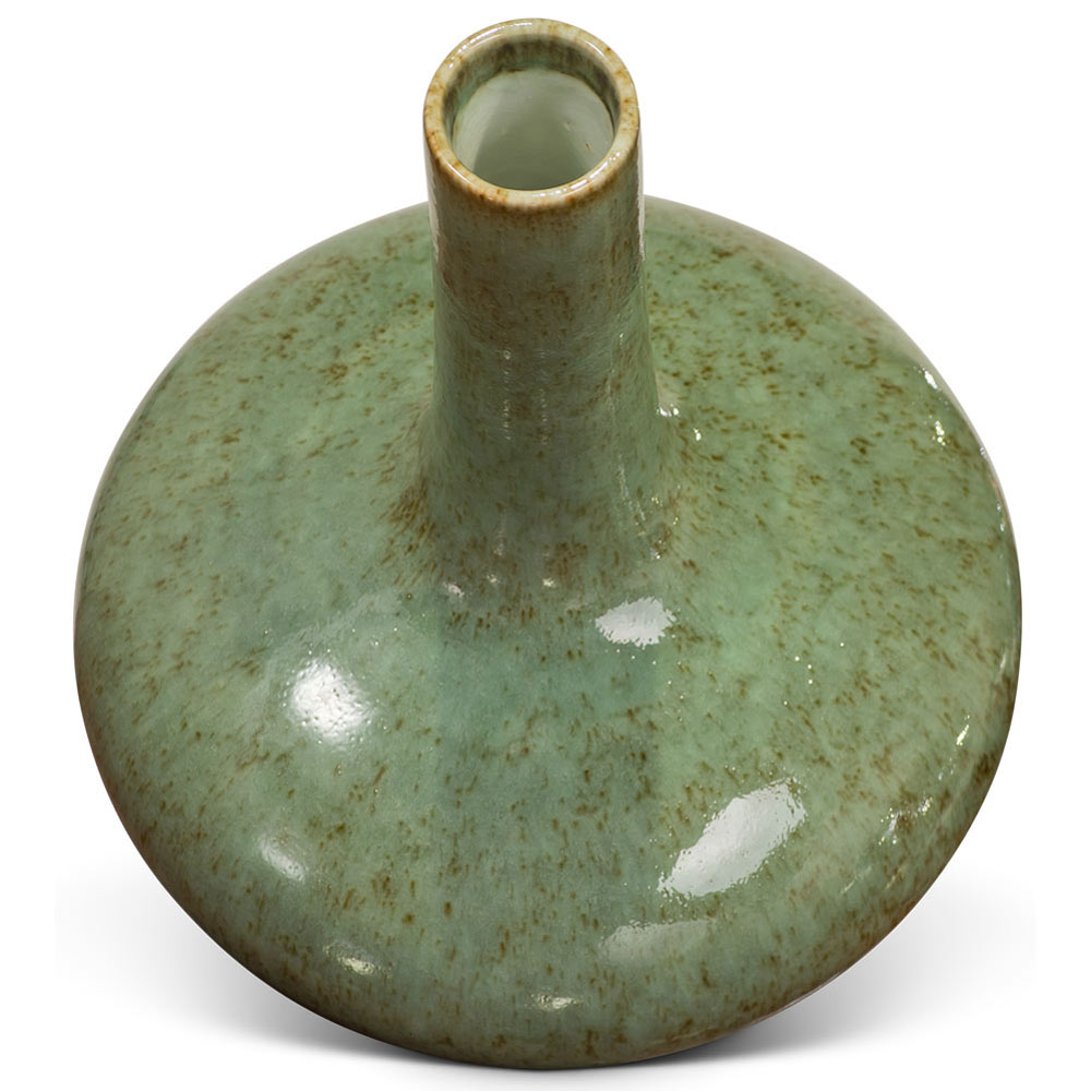 Celadon Green Chinese Porcelain Vase