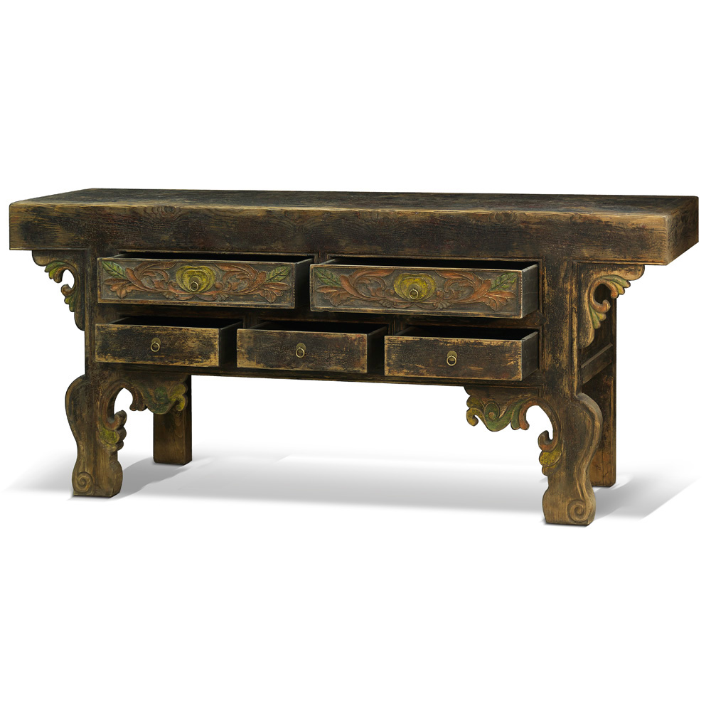 Elmwood Vintage Qing Altar Table