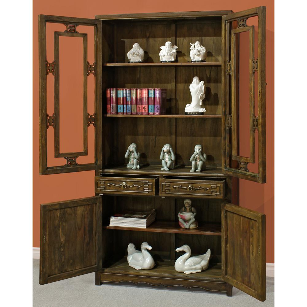 Elmwood Qing Curio Cabinet