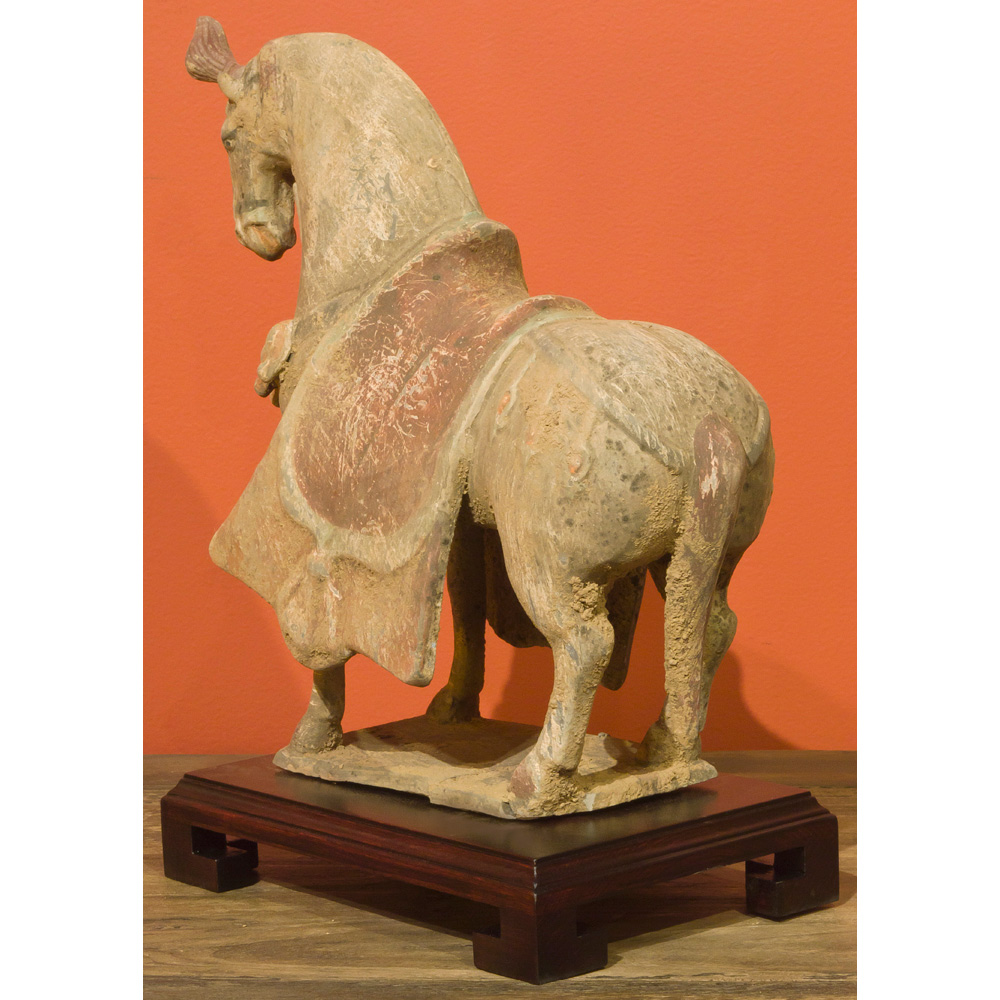 Ceramic Tang Horse Replica Oriental Statue