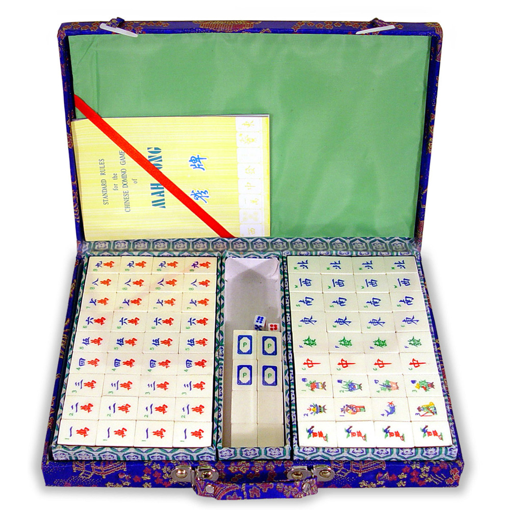 Bamboo Chinese Mahjong Game Set