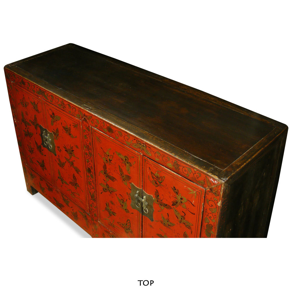 Vintage Tibetan Cabinet