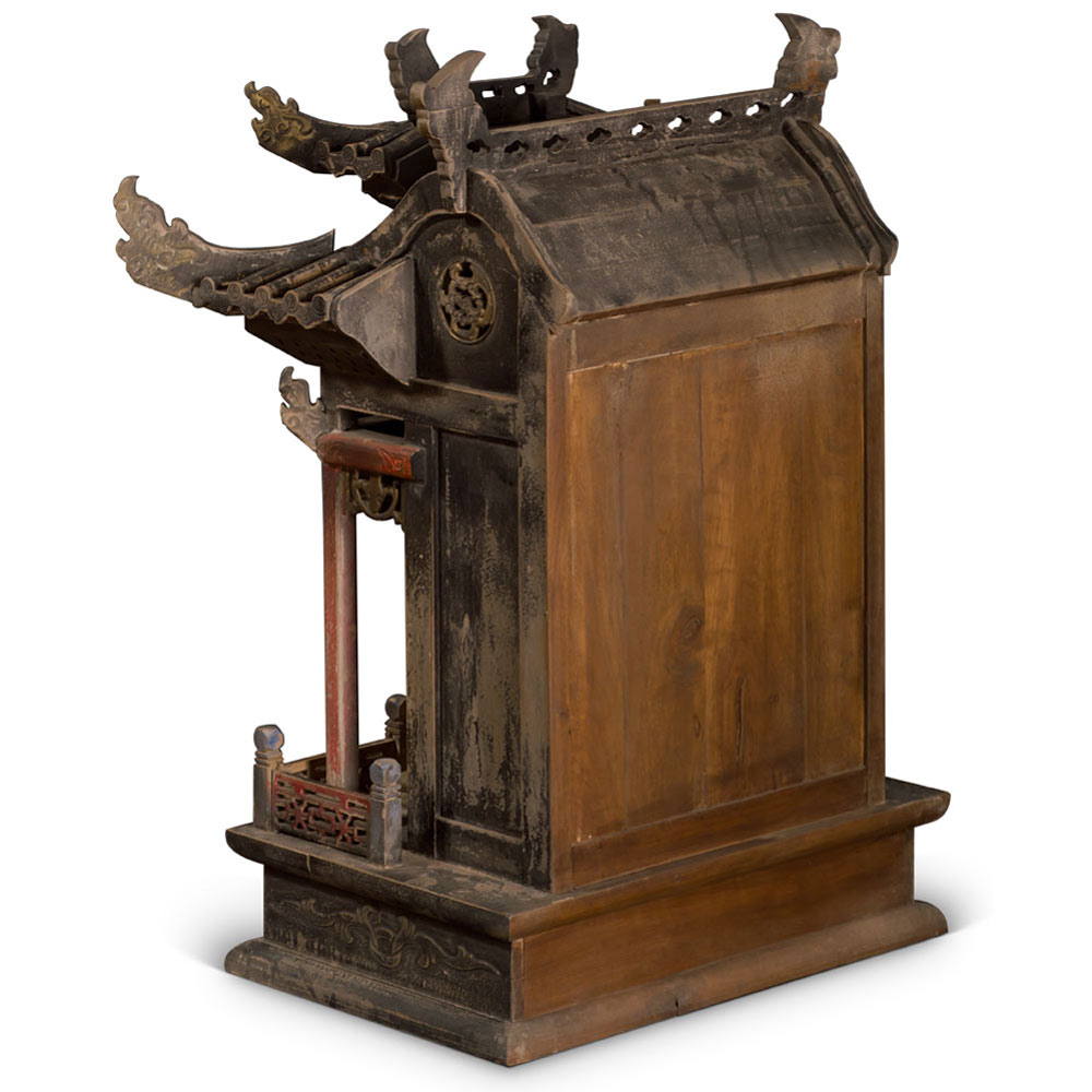 Vintage Chinese Pagoda Altar House
