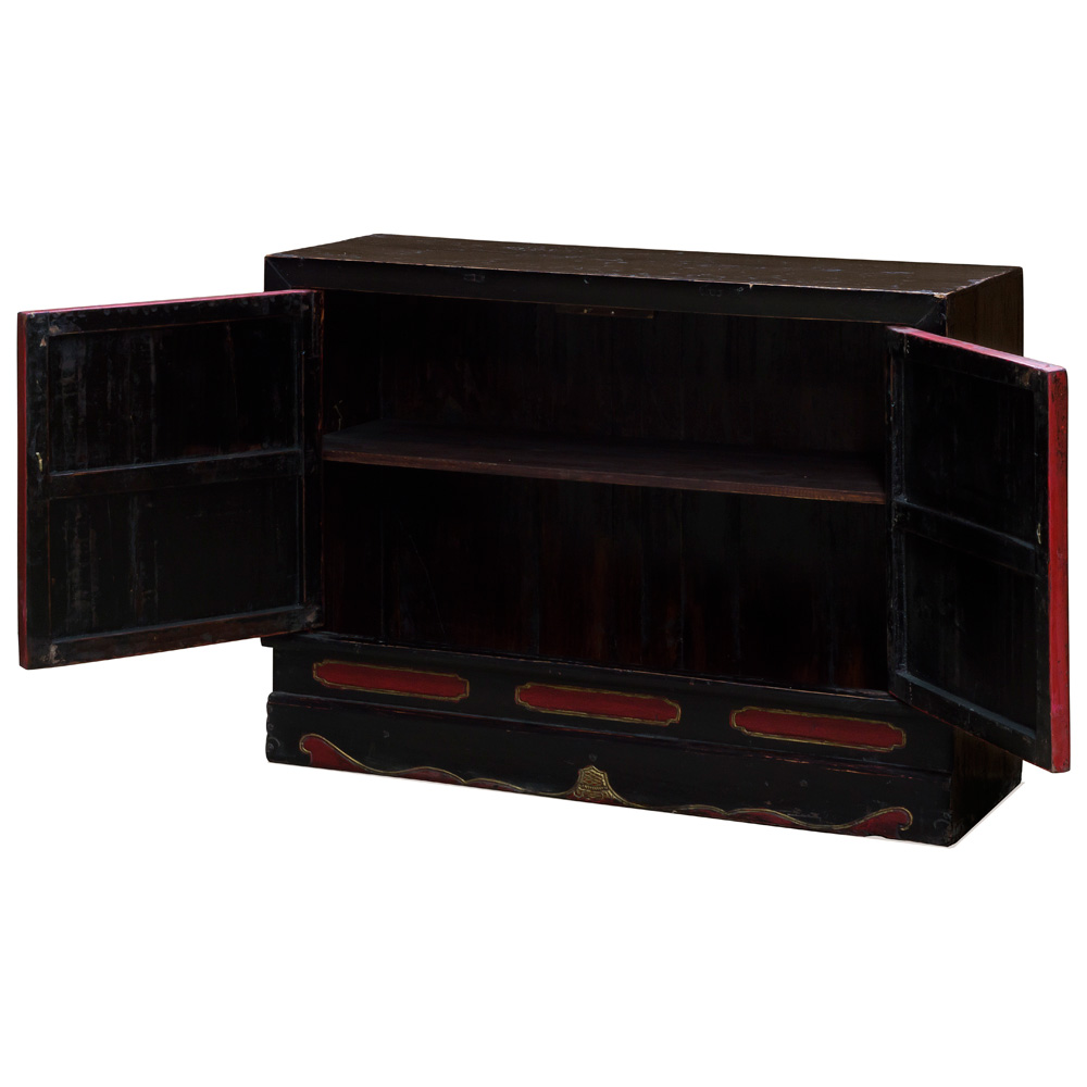 Elmwood Vintage Tibetan Cabinet