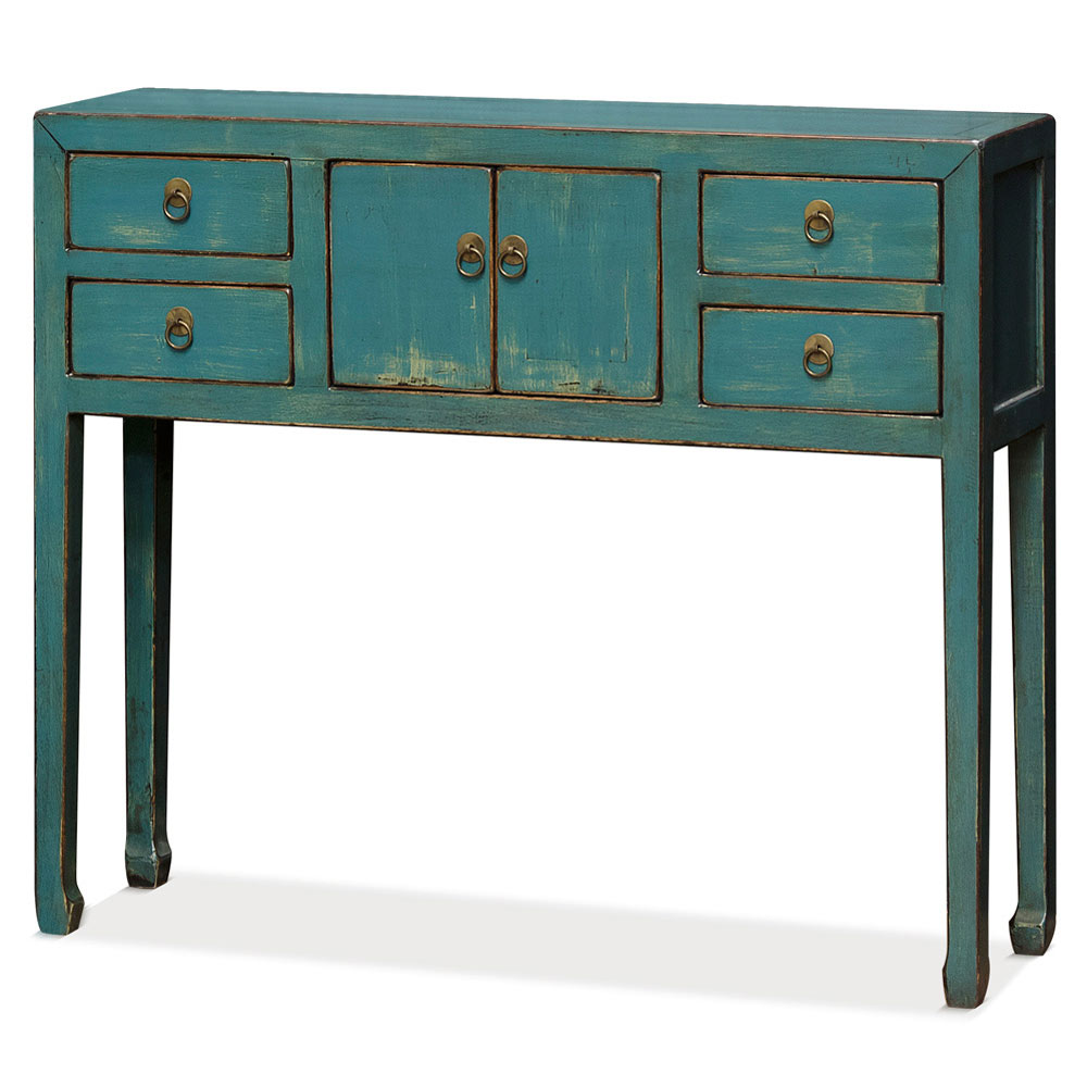 Distressed best sale hallway table