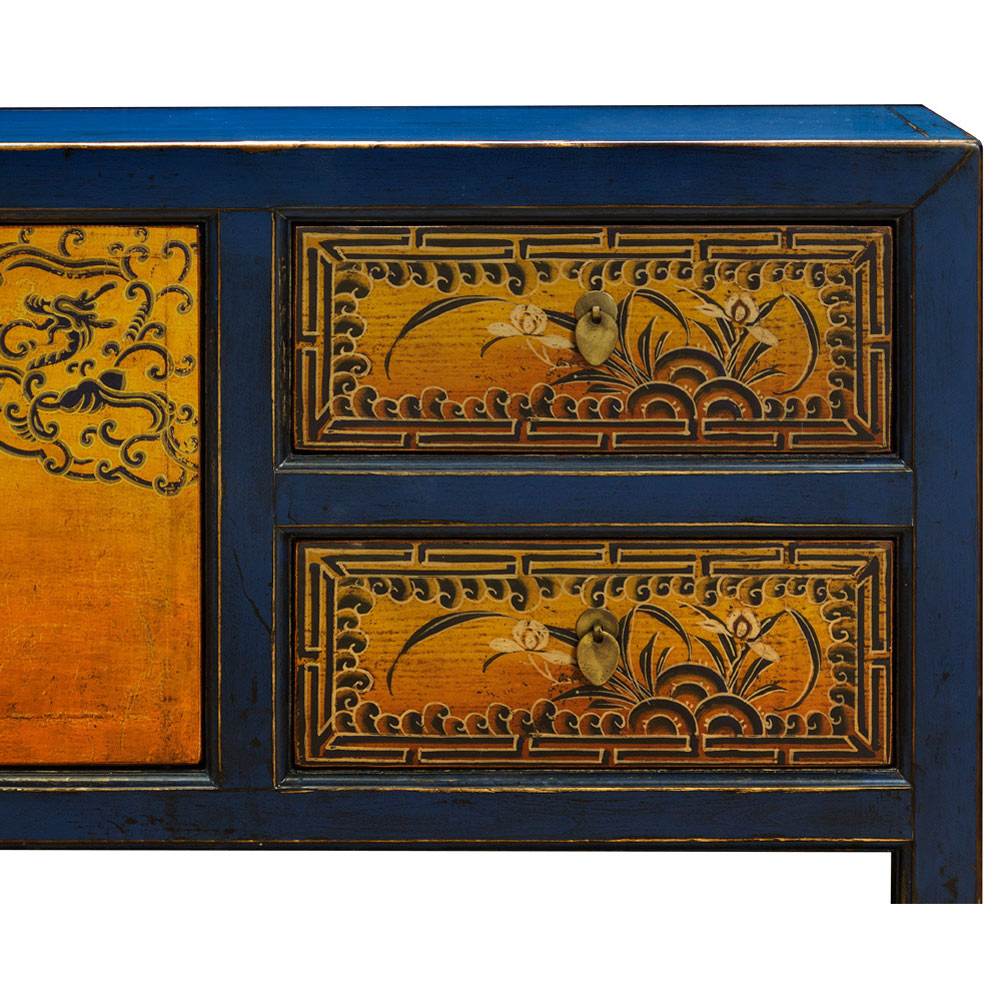 Elmwood Tibetan Kang Media Cabinet