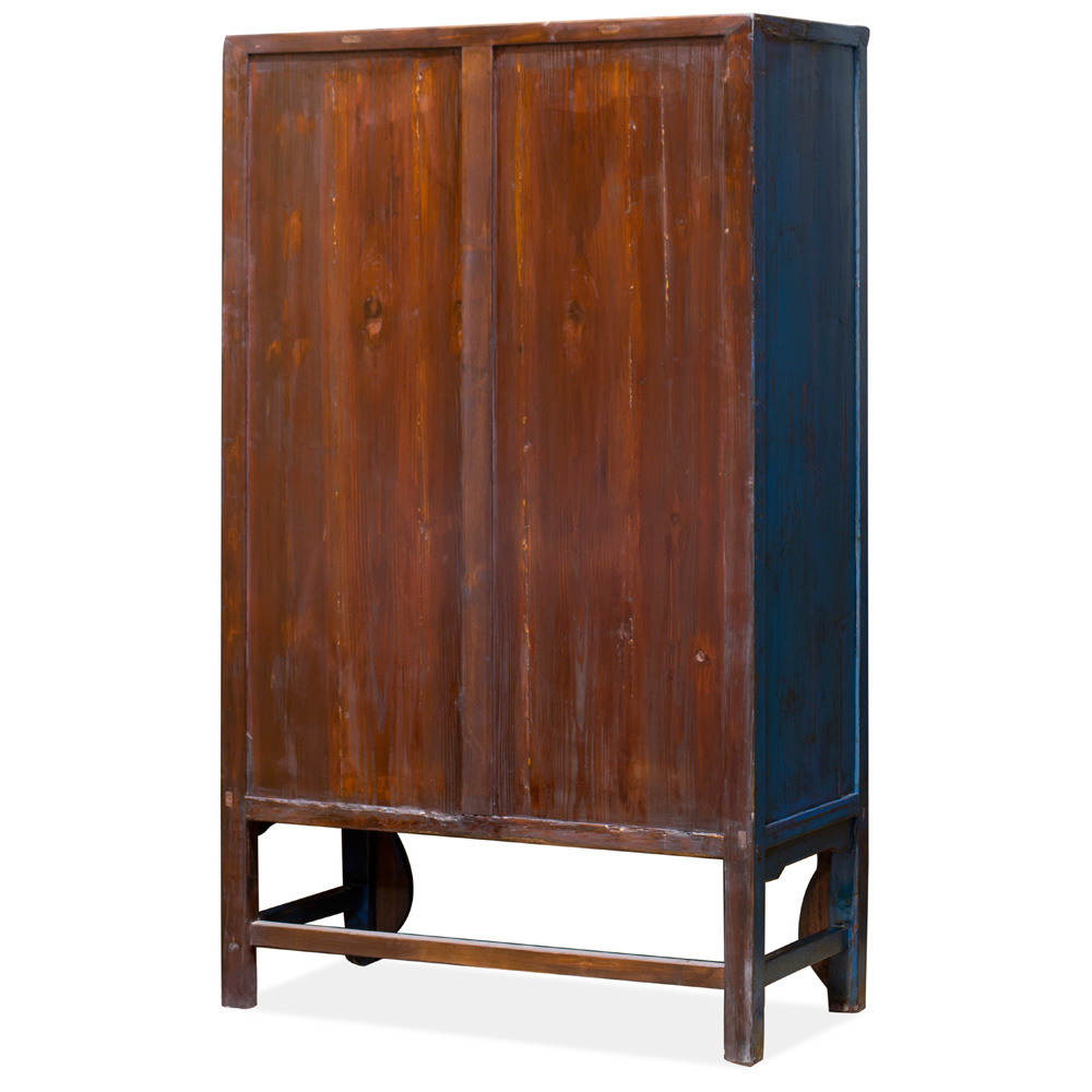 Vintage Elmwood Ocean Blue Wedding Cabinet