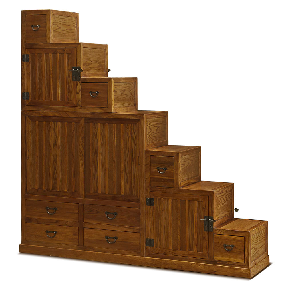 Step Tansu Chest