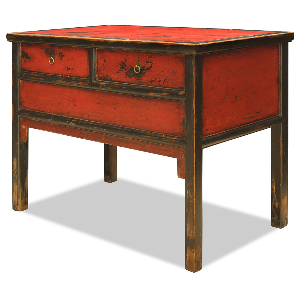 Red Zen Vanity Cabinet
