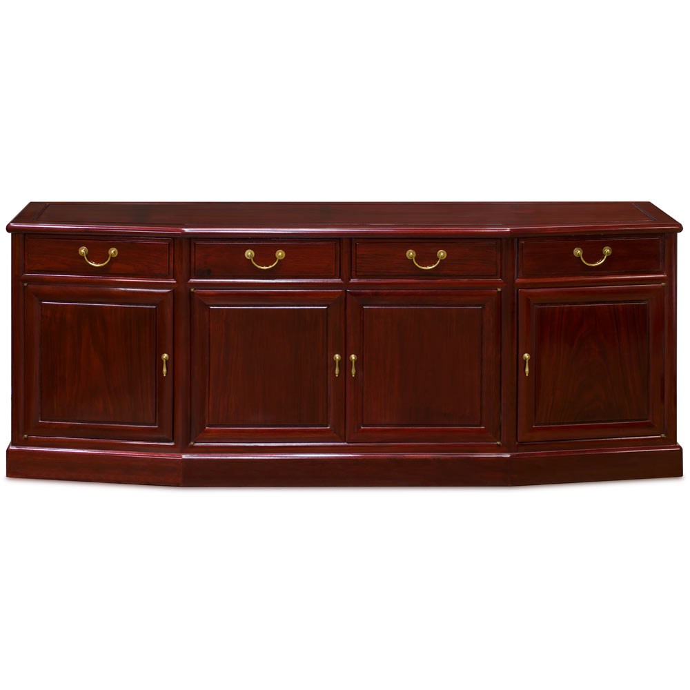 Grand Light Cherry Rosewood Chinese Ming Sideboard