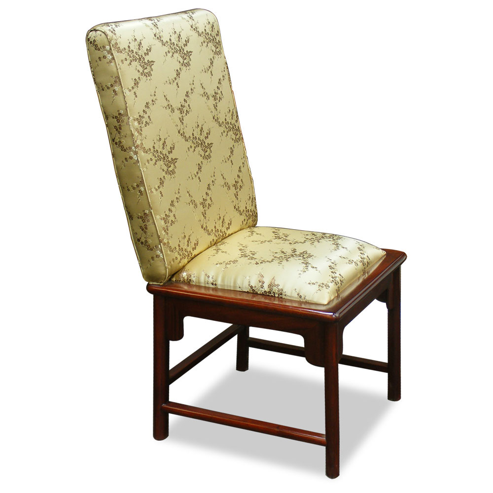 Rosewood Cherry Blossom Silk Chair