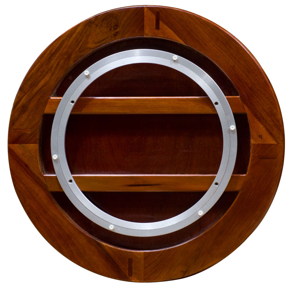 23in Natural Finish Rosewood Chinese Lazy Susan