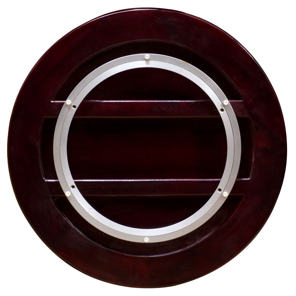 23in Dark Cherry Rosewood Chinese Lazy Susan