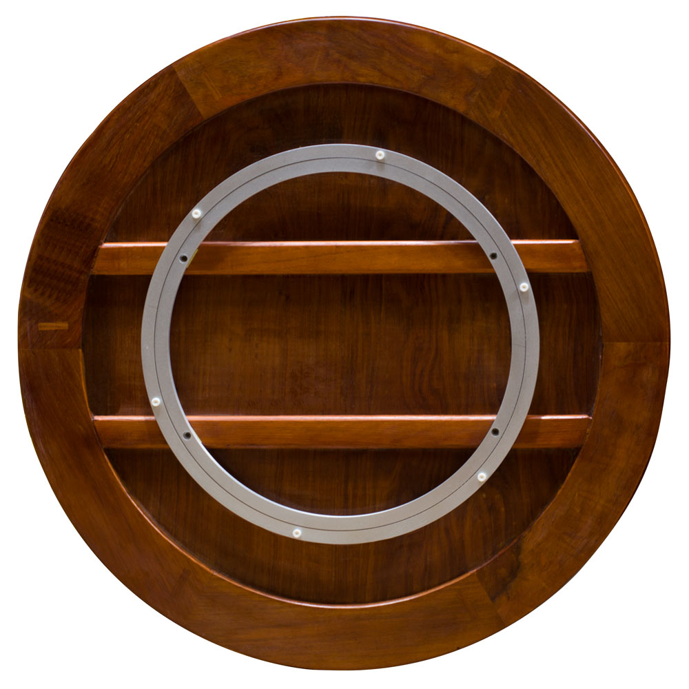 29in Natural Finish Rosewood Lazy Susan