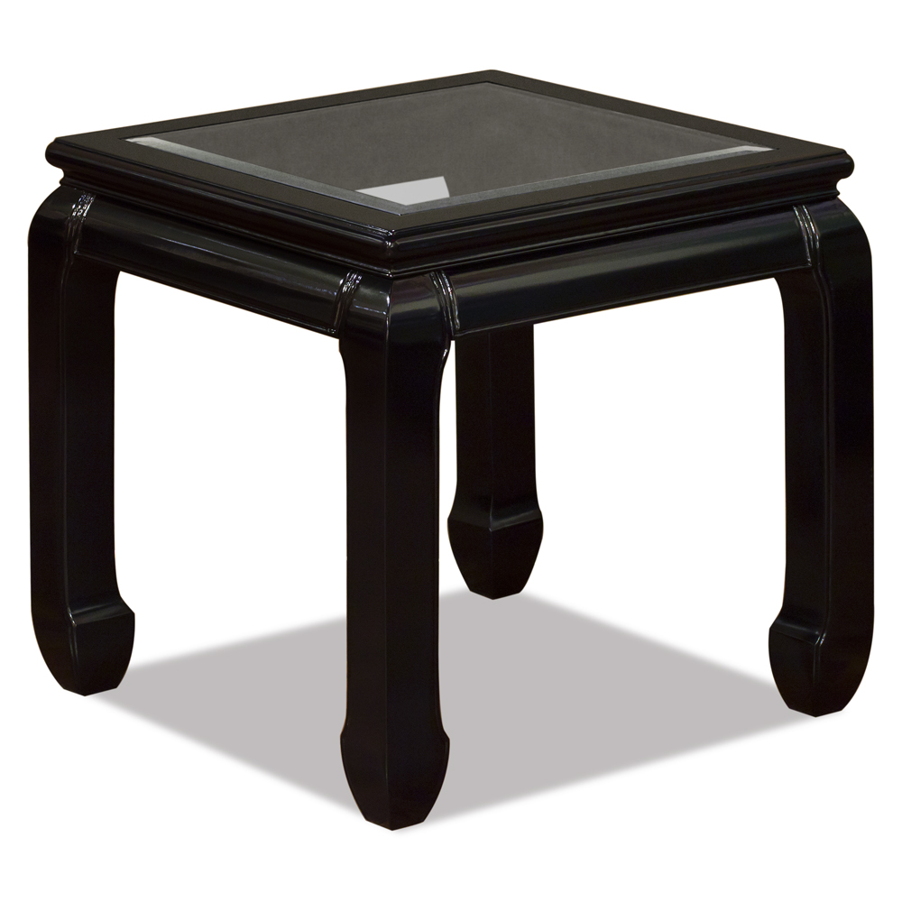 Black Rosewood Ming Style Chinese Lamp Table
