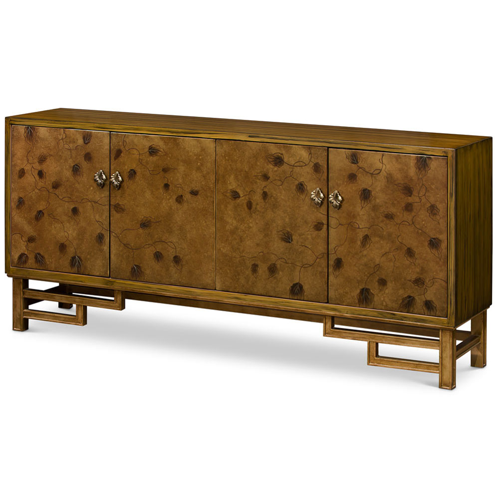 Tranquil Elements Su Chow Sideboard with Natural Vine Motif