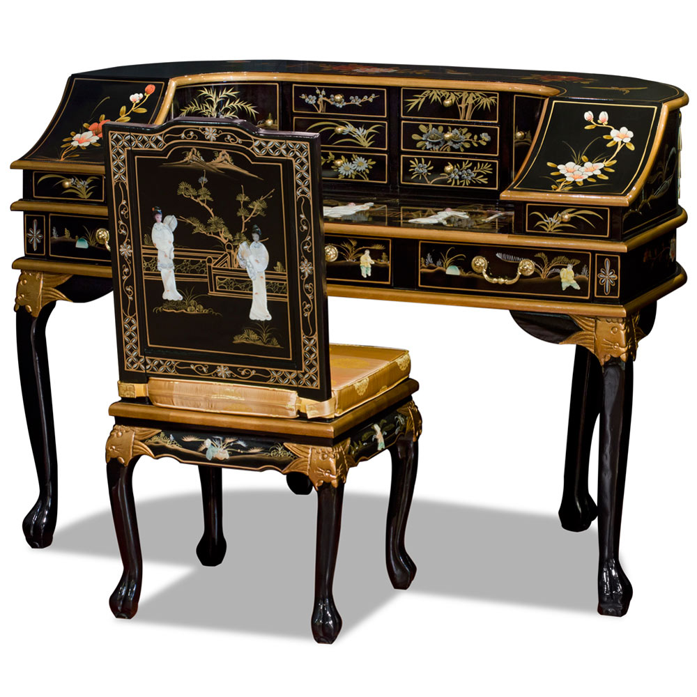 Black Harpsichord Desk China Furniture Online