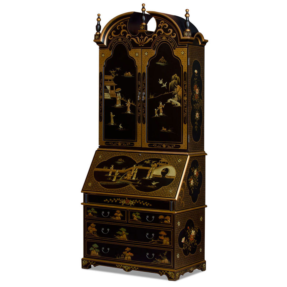 Oriental secretary desk store