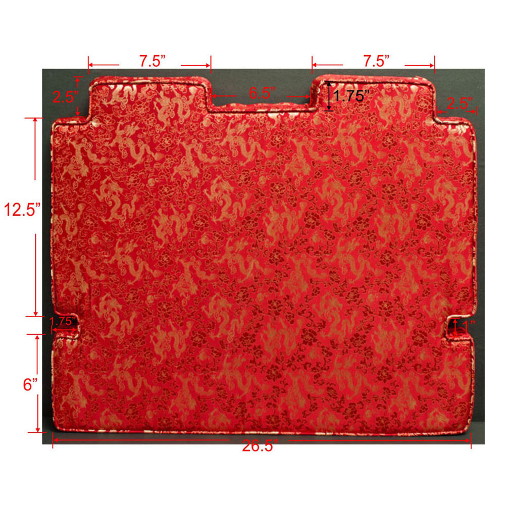 Four-Season Flower Design (#65, #71, #80) Monk Chair Cushion