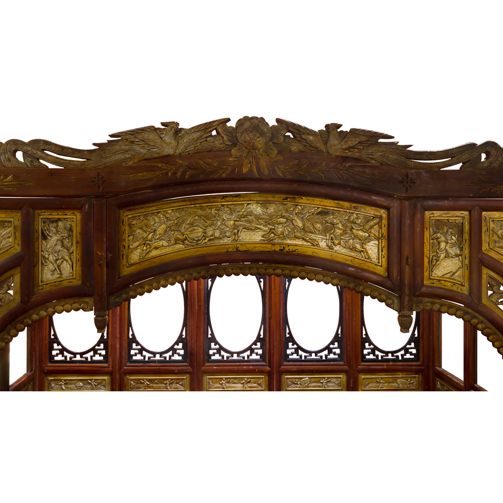 Antique Gu Fei Chinese Canopy Bed