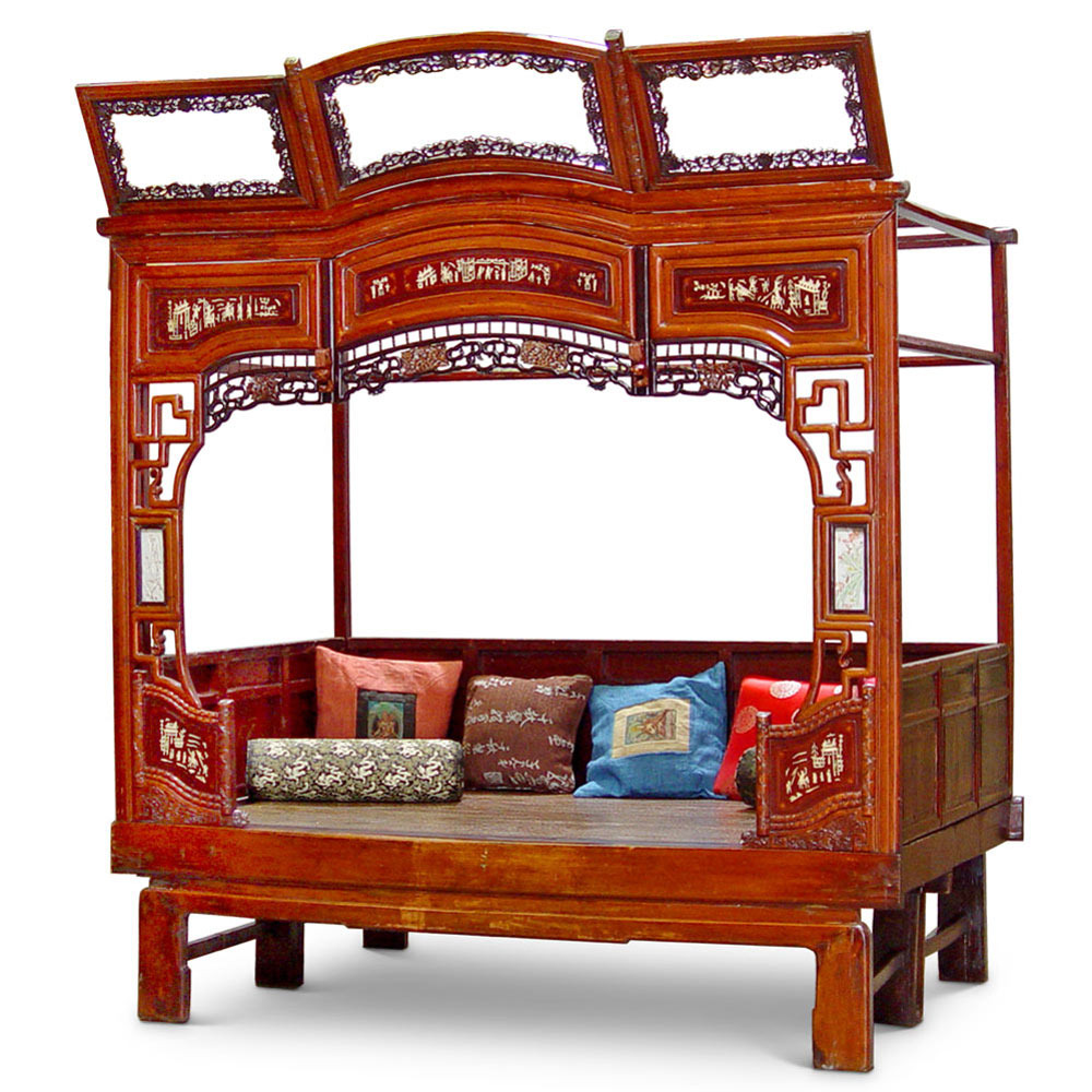 Antique Ci-Xi Bed