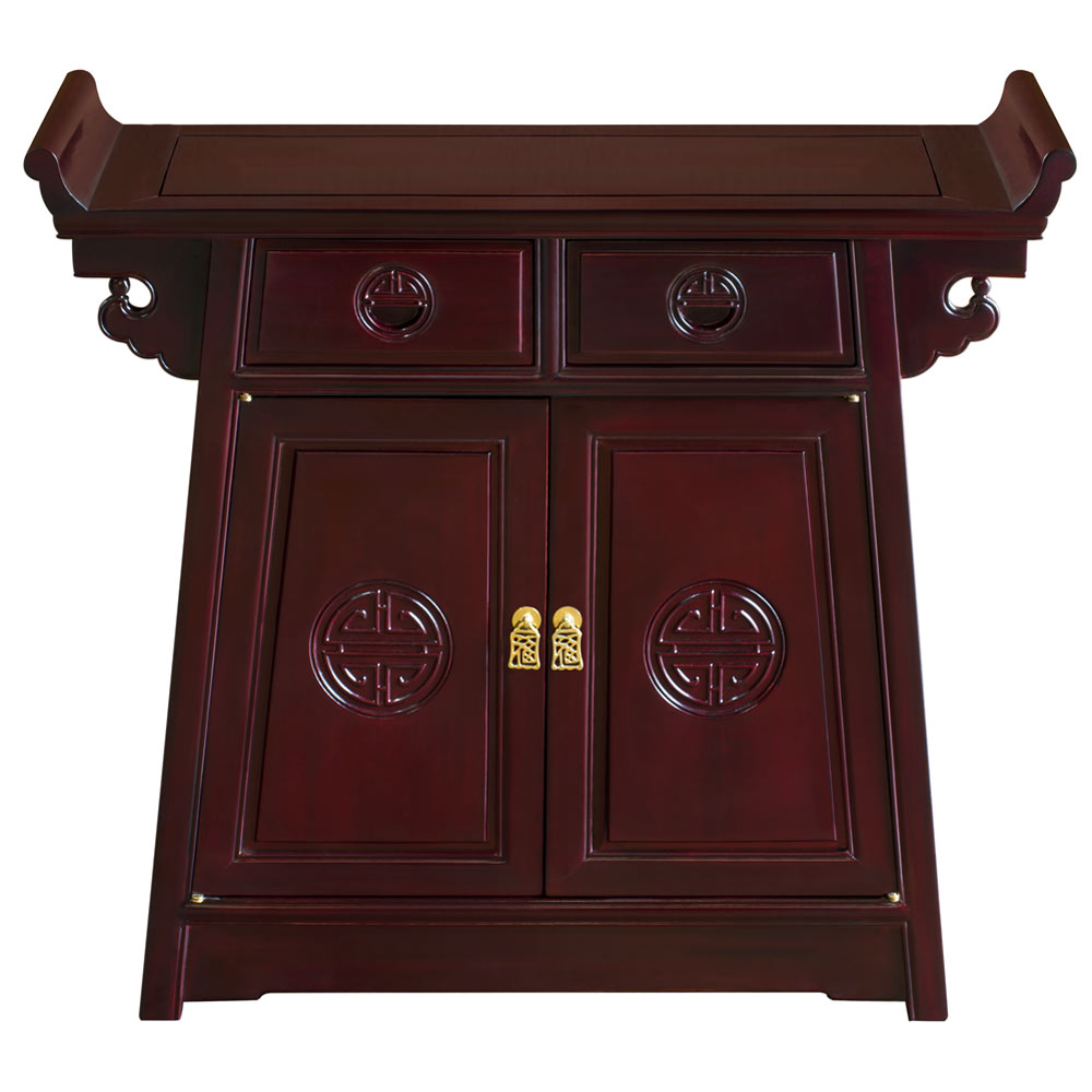 New Chinese Longevity Dark Brass Cabinet Drawer Door Pull Furniture Hardware 